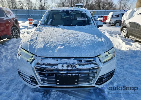 2018 Audi Q5 Premium Plus from USA, damaged, VIN WA1BNAFY6J2218375